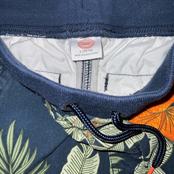 Wonder Nation Floral Blue, Green And Orange Shorts Size L (10/12) - Picture 3 of 3